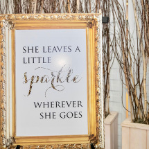 Leave a Little Sparkle